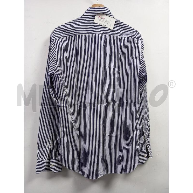 CAMICIA UOMO CAMPOMARZIO RIGHE BIA BLU | Mercatino dell'Usato Roma porta di roma 2
