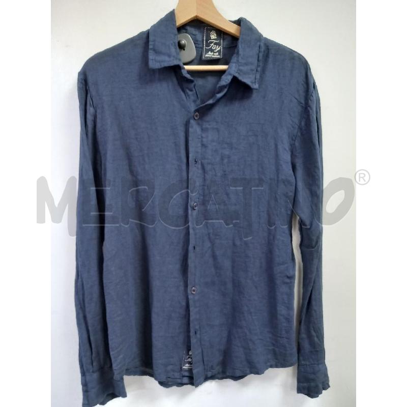 CAMICIA UOMO FAY LINO BLU | Mercatino dell'Usato Roma porta di roma 1