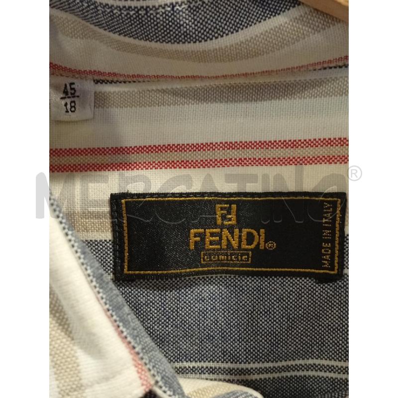 CAMICIA UOMO FENDI RIGHE | Mercatino dell'Usato Roma porta di roma 4