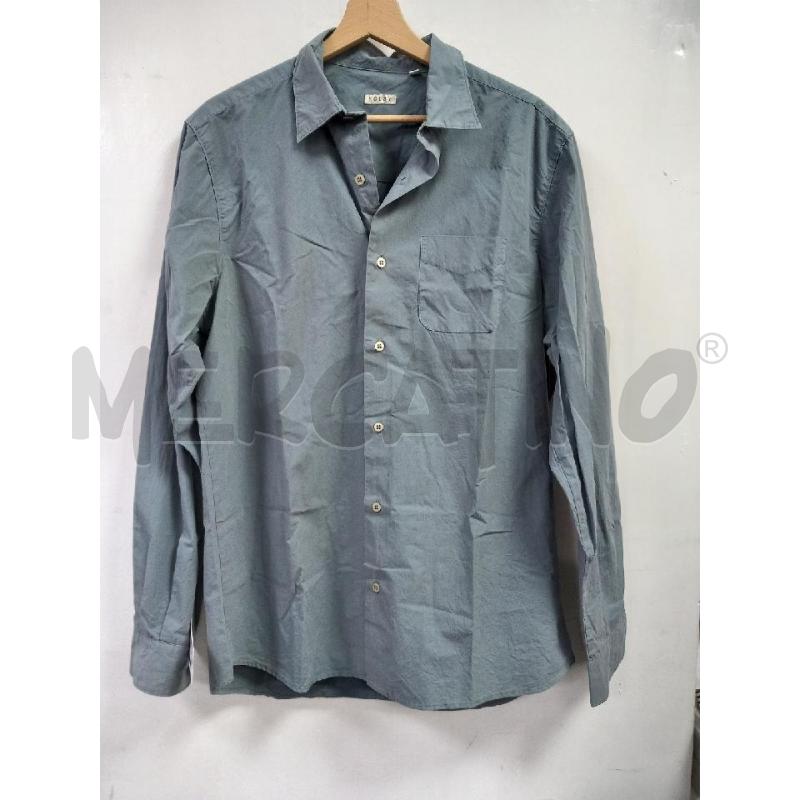 CAMICIA UOMO KOLBY CELESTE | Mercatino dell'Usato Roma porta di roma 1