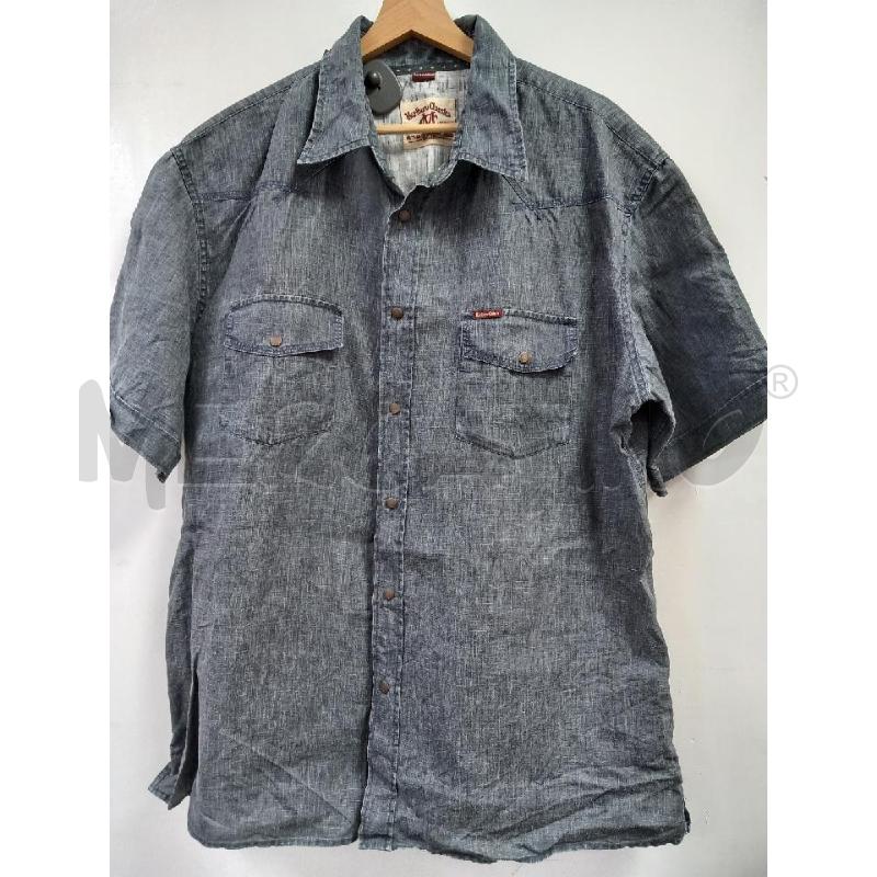 CAMICIA UOMO MARLBORO LINO DENIM | Mercatino dell'Usato Roma porta di roma 1