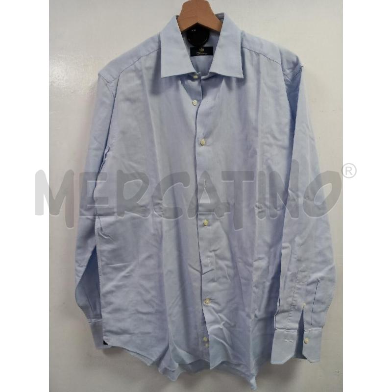 CAMICIA UOMO MORRIS CELESTE CHIARO | Mercatino dell'Usato Roma porta di roma 1