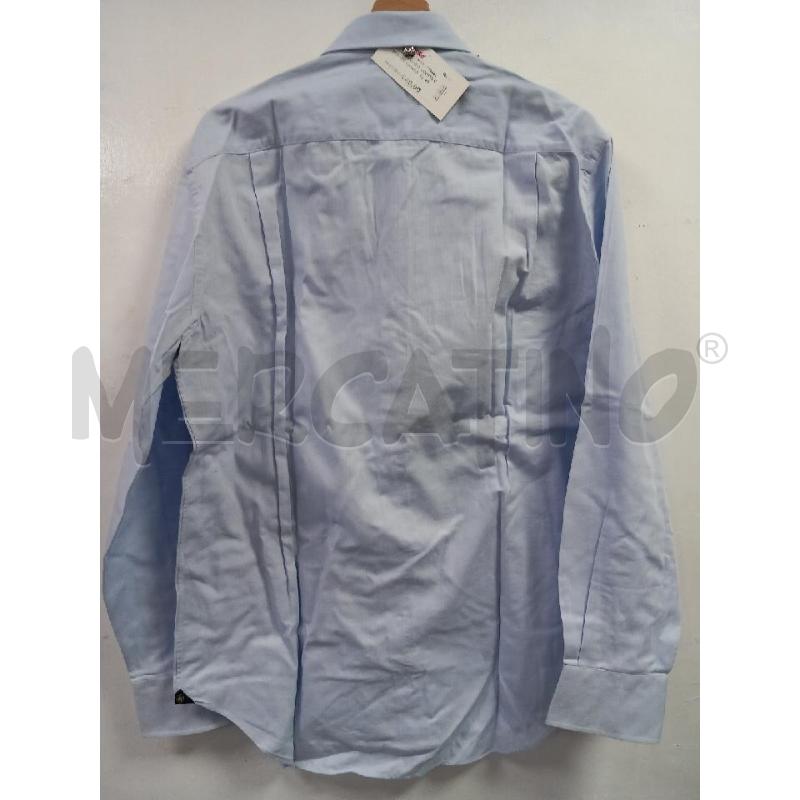 CAMICIA UOMO MORRIS CELESTE CHIARO | Mercatino dell'Usato Roma porta di roma 2