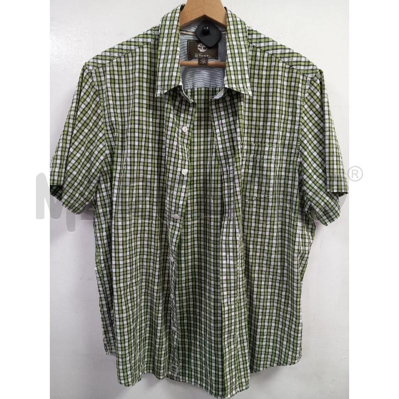 CAMICIA UOMO TIMBERLAND TARTAN VERDE | Mercatino dell'Usato Roma porta di roma 1