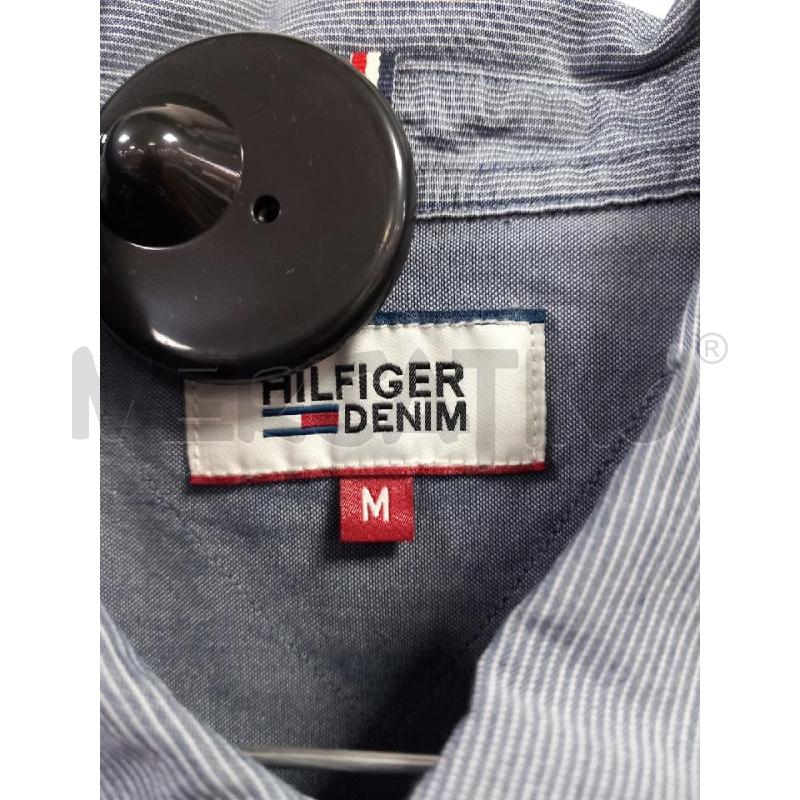 CAMICIA UOMO TOMMY HILFIGER CELESTE | Mercatino dell'Usato Roma porta di roma 2