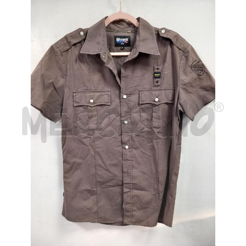 CAMICIA U BLAUER MARRONE | Mercatino dell'Usato Roma porta di roma 1