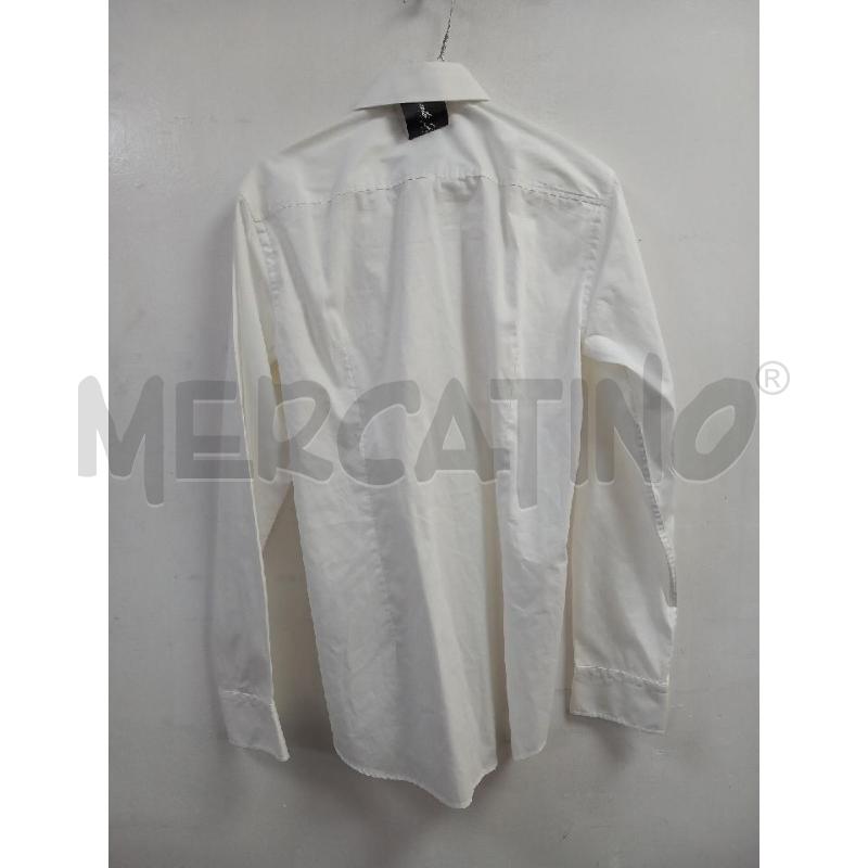 CAMICIA U BOSS BIANCO | Mercatino dell'Usato Roma porta di roma 2