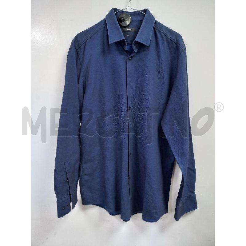 CAMICIA U BOSS BLU | Mercatino dell'Usato Roma porta di roma 1
