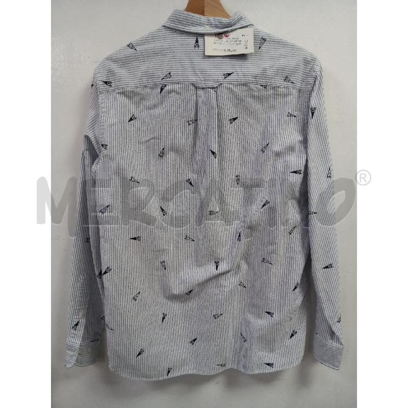 CAMICIA U BROOKS BROTHERS BIANCO RIGHE CELESTE 1918 | Mercatino dell'Usato Roma porta di roma 2