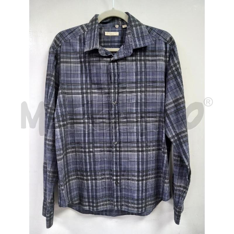 CAMICIA U BURBERRY BRIT BLU/VIOLA TARTAN | Mercatino dell'Usato Roma porta di roma 1