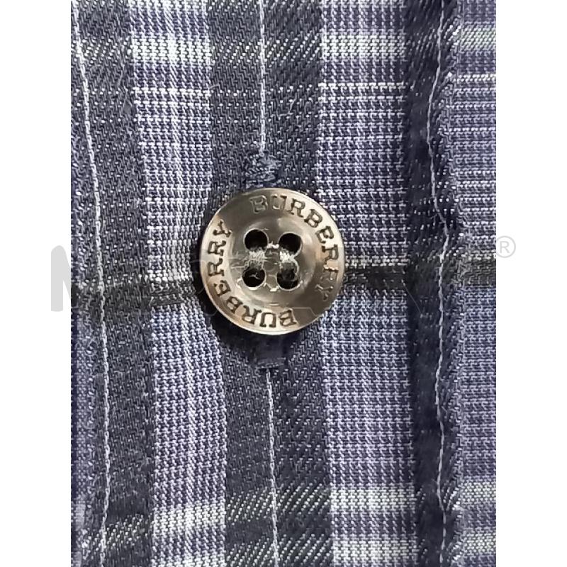 CAMICIA U BURBERRY BRIT BLU/VIOLA TARTAN | Mercatino dell'Usato Roma porta di roma 3