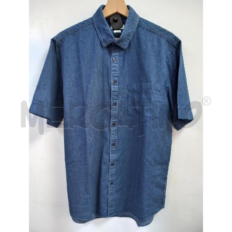 CAMICIA U CALVIN KLEIN BLU DENIM | Mercatino dell'Usato Roma porta di roma 1