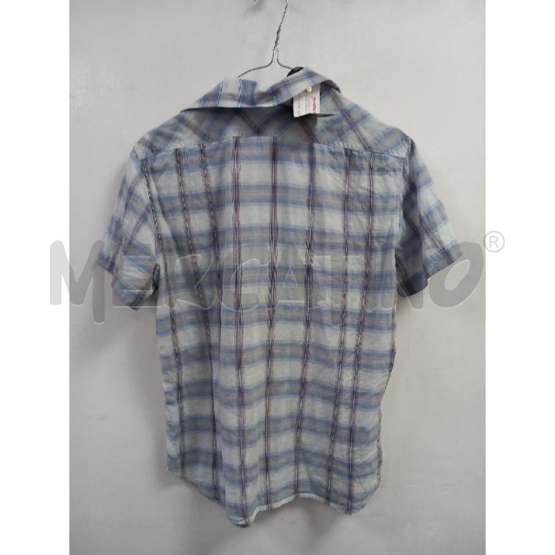 CAMICIA U DIESEL CELESTE TARTAN | Mercatino dell'Usato Roma porta di roma 2