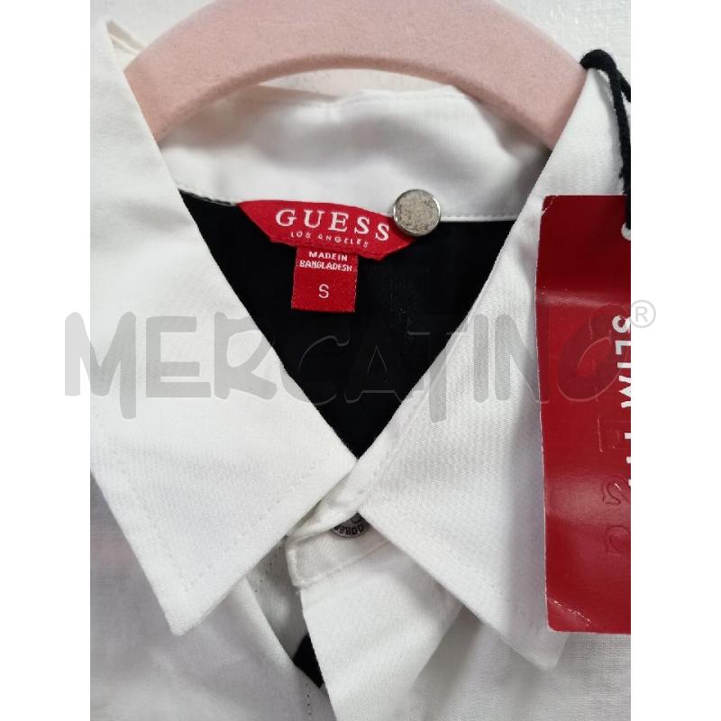 CAMICIA U GUESS BIANCO | Mercatino dell'Usato Roma porta di roma 2