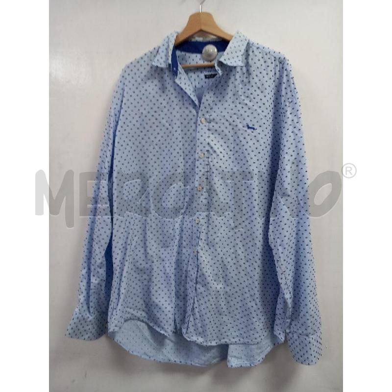 CAMICIA U HARMONT&BLAINE AZZ PUNTINI | Mercatino dell'Usato Roma porta di roma 1