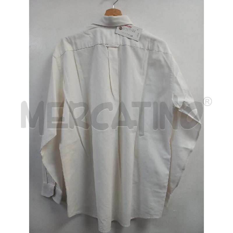 CAMICIA U LACOSTE BIANCO | Mercatino dell'Usato Roma porta di roma 3