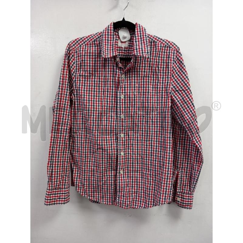CAMICIA U LEVI'S TARTAN ROSSO BIANCO NERO | Mercatino dell'Usato Roma porta di roma 1