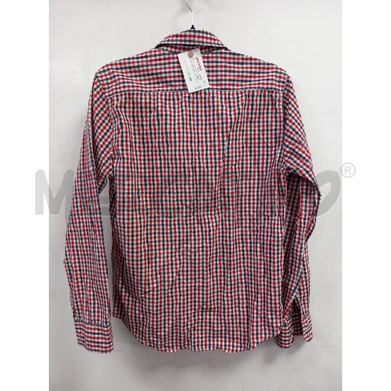 CAMICIA U LEVI'S TARTAN ROSSO BIANCO NERO | Mercatino dell'Usato Roma porta di roma 4