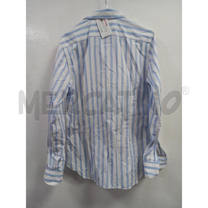 CAMICIA U MASSIMO DUTTI BIANCO RIGHE BLU | Mercatino dell'Usato Roma porta di roma 3