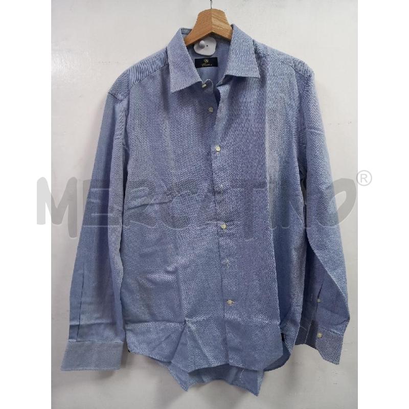 CAMICIA U MORRIS CELESTE | Mercatino dell'Usato Roma porta di roma 1