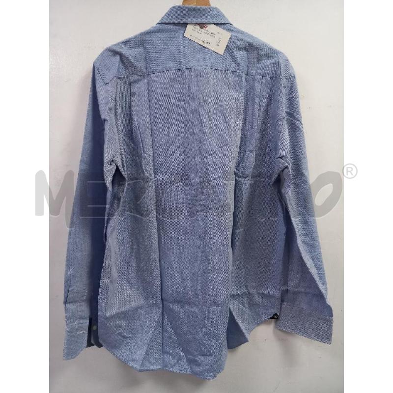 CAMICIA U MORRIS CELESTE | Mercatino dell'Usato Roma porta di roma 2