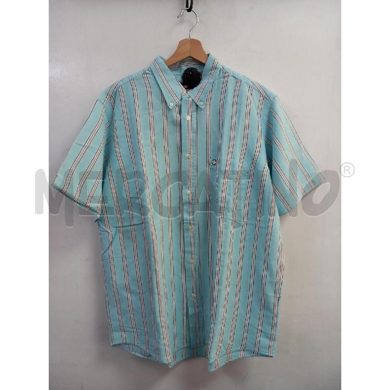 CAMICIA U MURPHY & NYE CELESTE RIGHE  | Mercatino dell'Usato Roma porta di roma 1