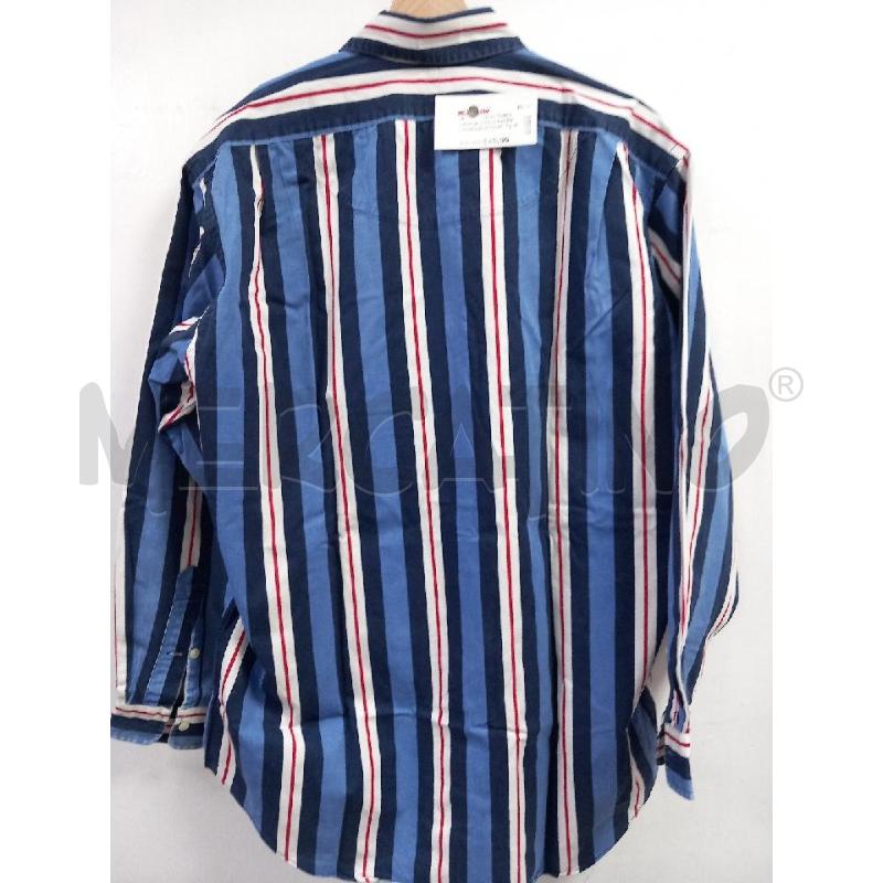 CAMICIA U POLO RALPH LAUREN BLU RIGHE BIANCO ROSSO | Mercatino dell'Usato Roma porta di roma 2