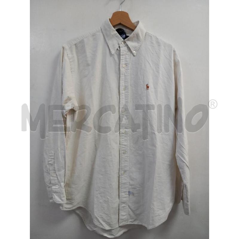 CAMICIA U RALPH LAUREN BIANCO | Mercatino dell'Usato Roma porta di roma 1