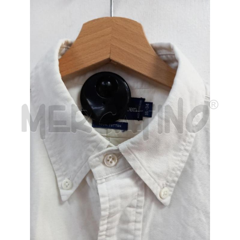 CAMICIA U RALPH LAUREN BIANCO | Mercatino dell'Usato Roma porta di roma 2