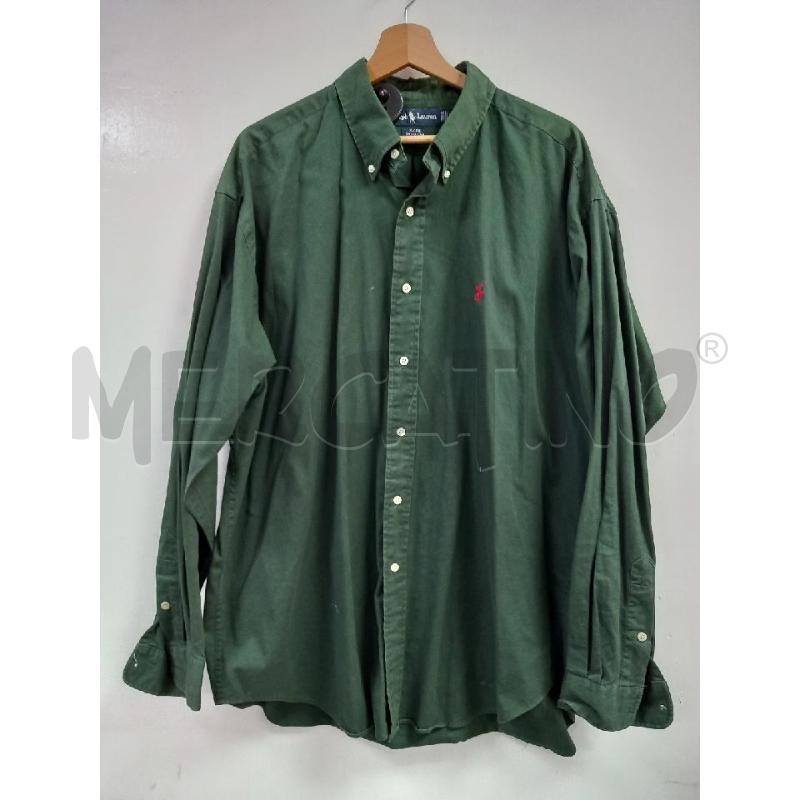 CAMICIA U RALPH LAUREN VERDE | Mercatino dell'Usato Roma porta di roma 1