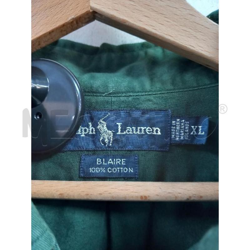 CAMICIA U RALPH LAUREN VERDE | Mercatino dell'Usato Roma porta di roma 2