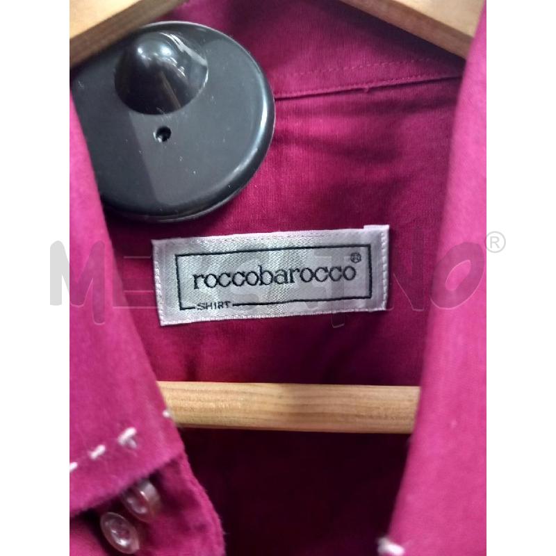CAMICIA U ROCCOBAROCCO ROSSO | Mercatino dell'Usato Roma porta di roma 2