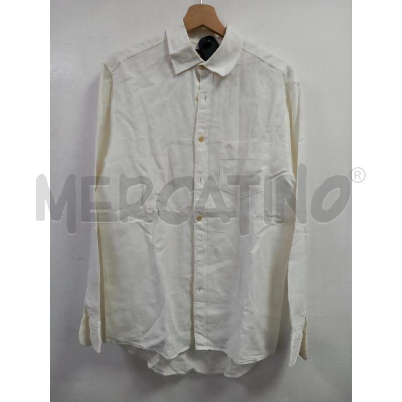 CAMICIA U TIMBERLAND BIANCO LINO | Mercatino dell'Usato Roma porta di roma 1