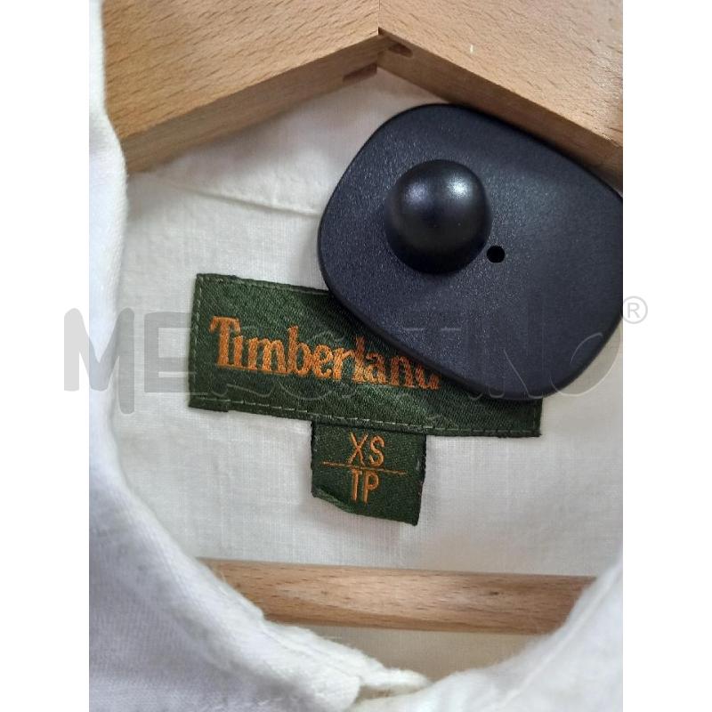 CAMICIA U TIMBERLAND BIANCO LINO | Mercatino dell'Usato Roma porta di roma 2