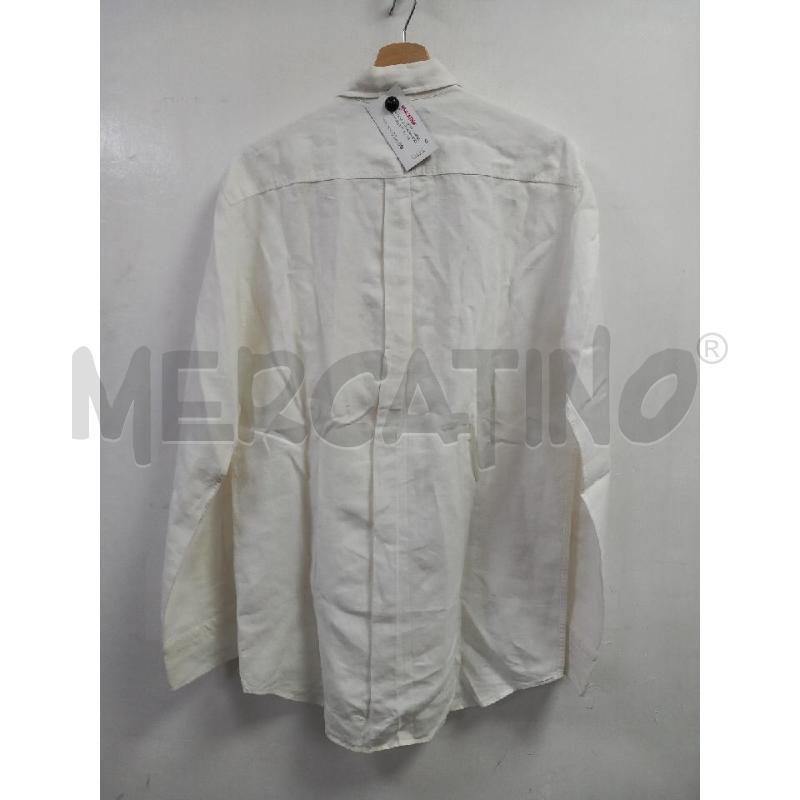 CAMICIA U TIMBERLAND BIANCO LINO | Mercatino dell'Usato Roma porta di roma 3