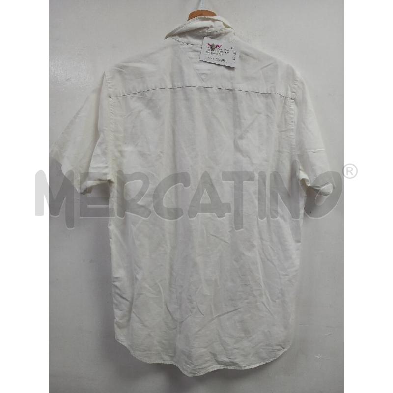 CAMICIA U TOMMY HILFIGER BIANCO | Mercatino dell'Usato Roma porta di roma 3