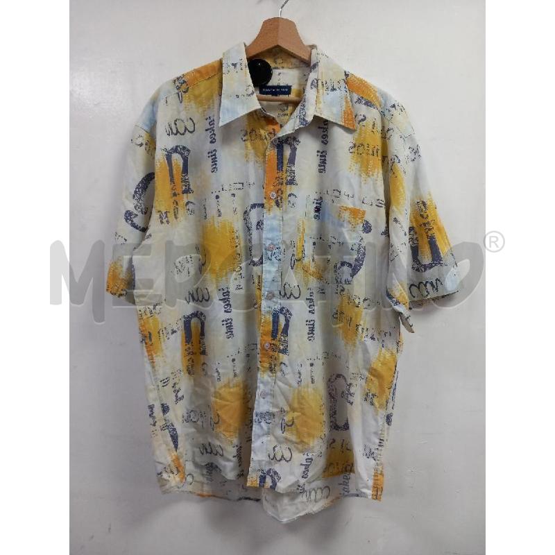 CAMICIA U TOMMY HILFIGER BLU GIALLO SFUMATO | Mercatino dell'Usato Roma porta di roma 1