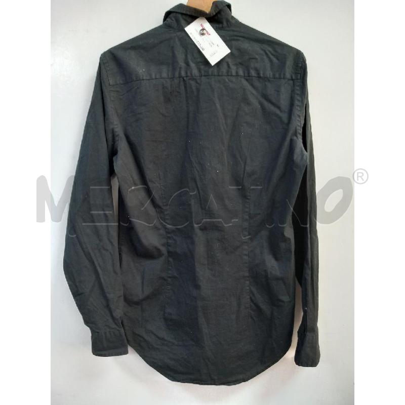 CAMICIA U TOMMY HILFIGER NERO | Mercatino dell'Usato Roma porta di roma 3