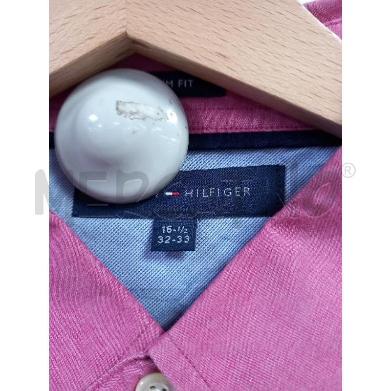 CAMICIA U TOMMY HILFIGER ROSA | Mercatino dell'Usato Roma porta di roma 2