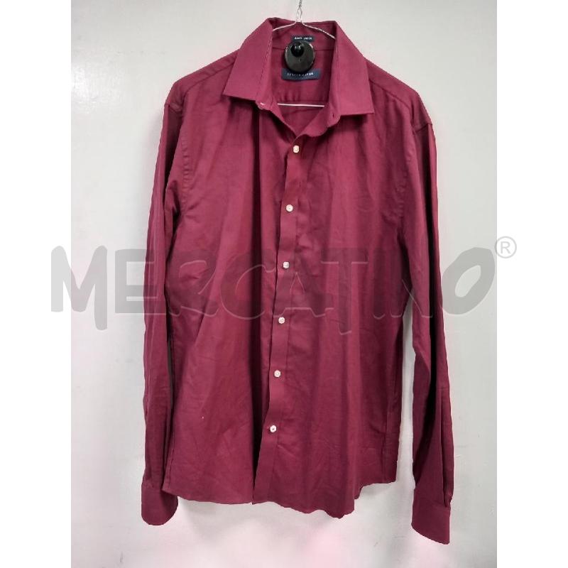 CAMICIA U TOMMY HILFIGER ROSSO | Mercatino dell'Usato Roma porta di roma 1