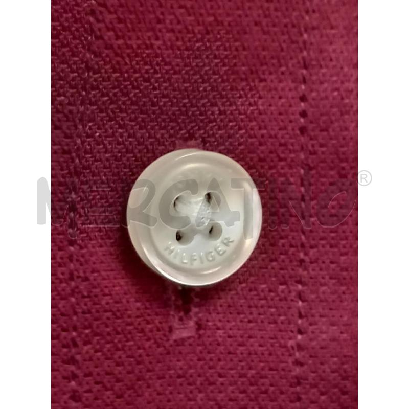CAMICIA U TOMMY HILFIGER ROSSO | Mercatino dell'Usato Roma porta di roma 3