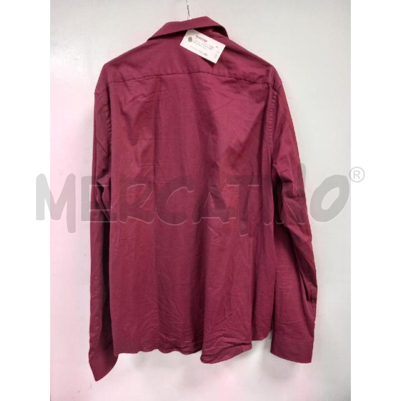 CAMICIA U TOMMY HILFIGER ROSSO | Mercatino dell'Usato Roma porta di roma 4