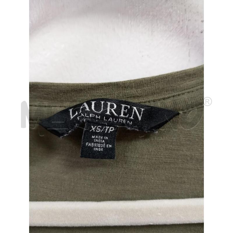 CANOTTA DONNA RALPH LAUREN VERDE | Mercatino dell'Usato Roma porta di roma 2