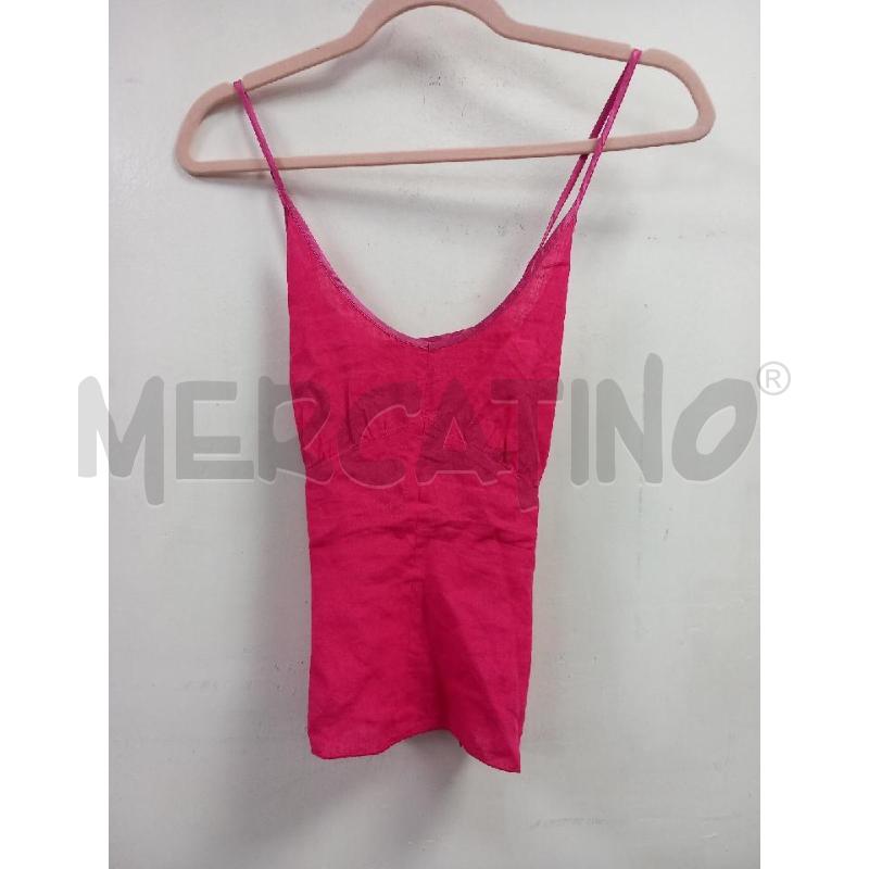 CANOTTA D MAX&CO ROSA | Mercatino dell'Usato Roma porta di roma 1