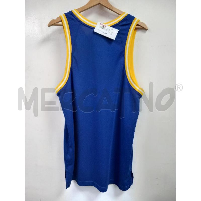CANOTTA UOMO NIKE NBA WARRIORS BASKETBALL BLU | Mercatino dell'Usato Roma porta di roma 3