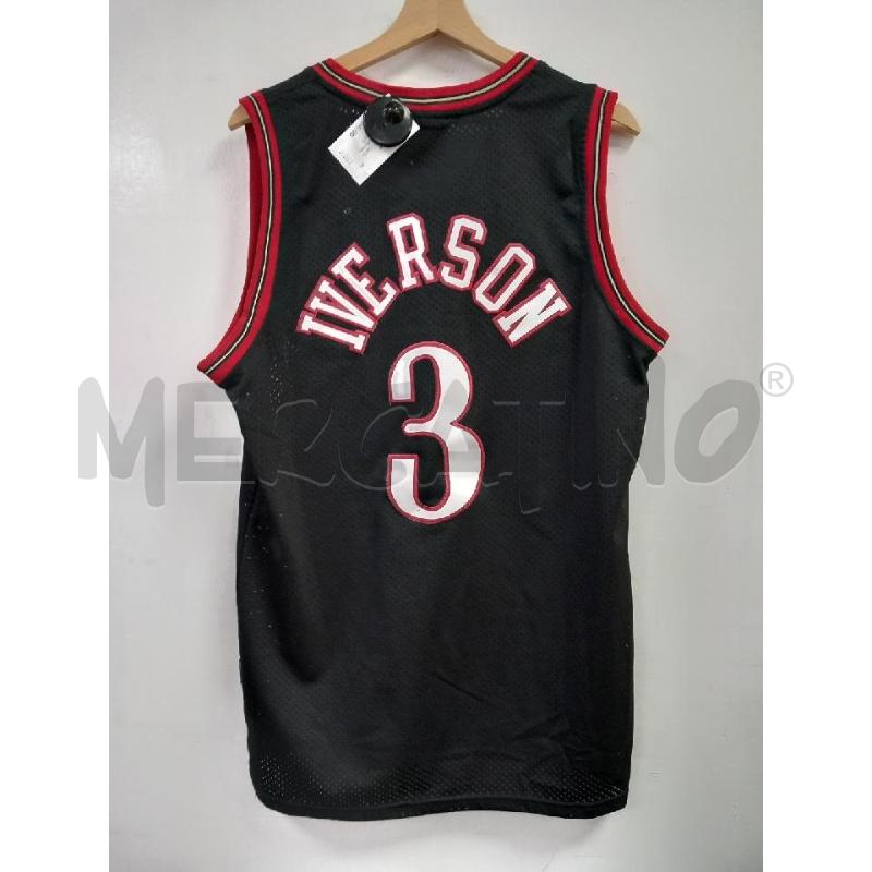 CANOTTA U ADIDAS NBA SIXERS NERO | Mercatino dell'Usato Roma porta di roma 4