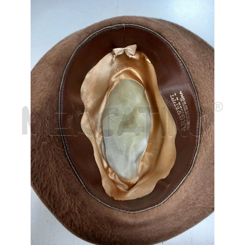 CAPPELLO BORSALINO BEIGE MUFLONE | Mercatino dell'Usato Roma porta di roma 2