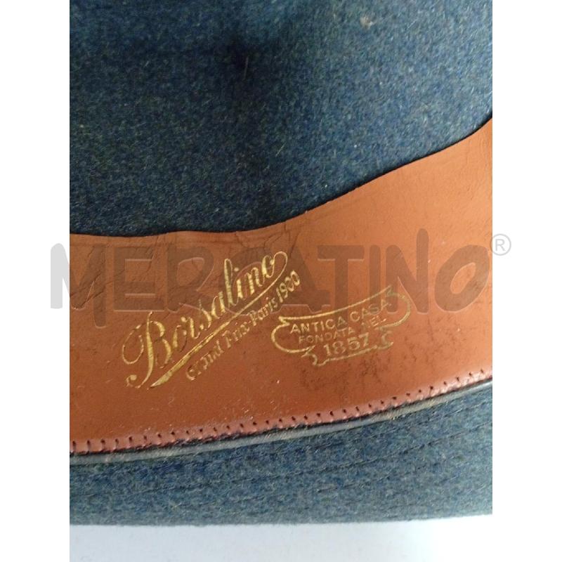 CAPPELLO BORSALINO GRIGIO | Mercatino dell'Usato Roma porta di roma 3