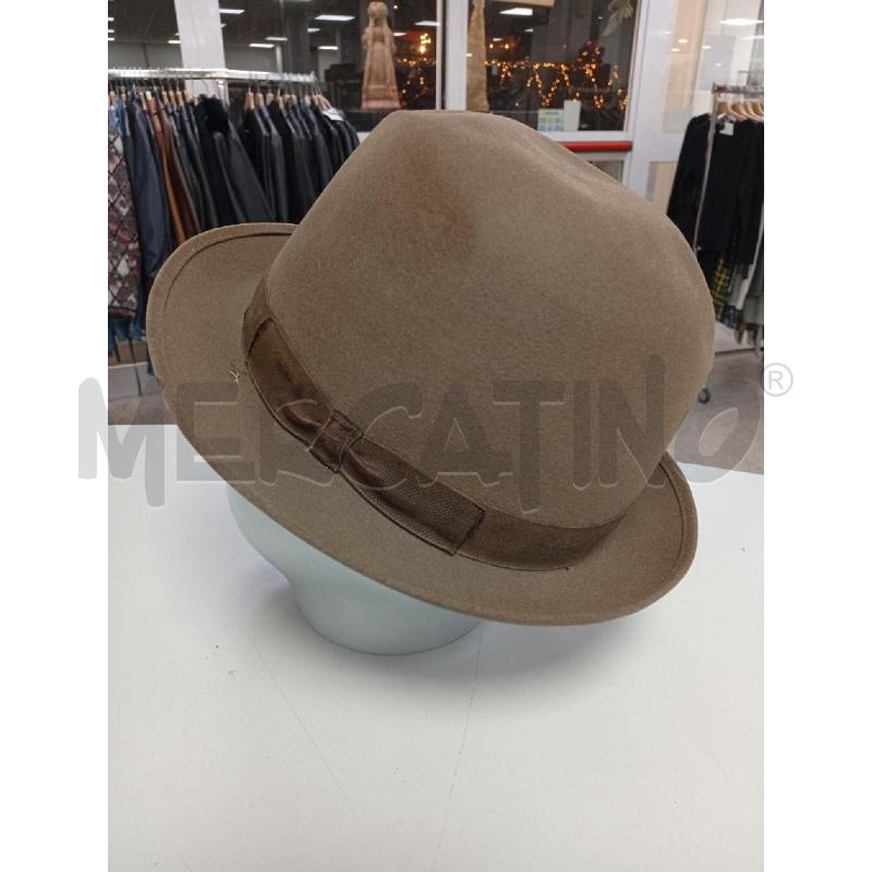 CAPPELLO BORSALINO MARRONE | Mercatino dell'Usato Roma porta di roma 2