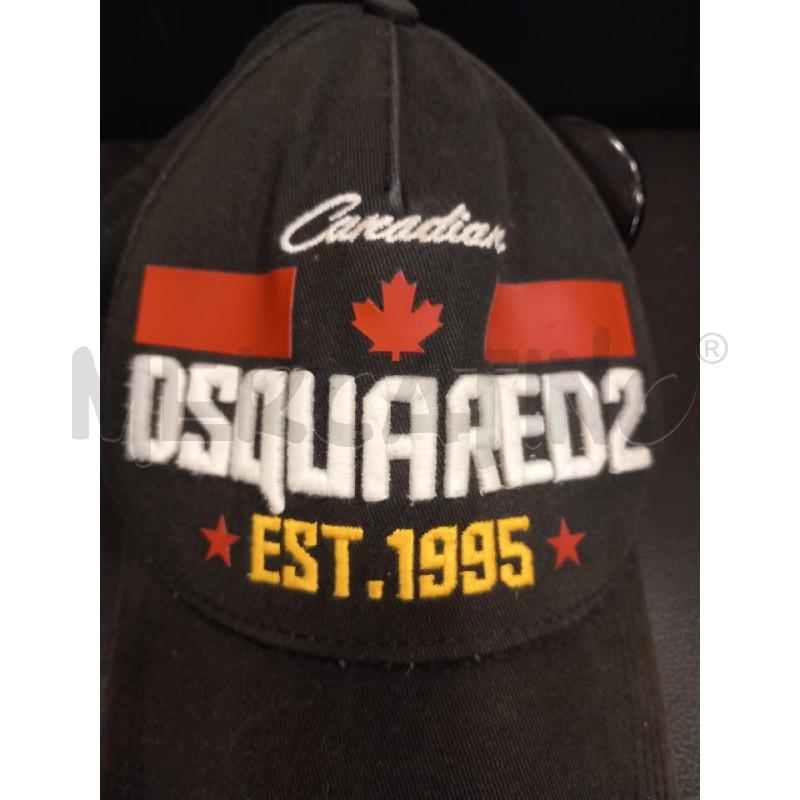 CAPPELLO DSQUARED2 NERO CANADIAN | Mercatino dell'Usato Roma porta di roma 2